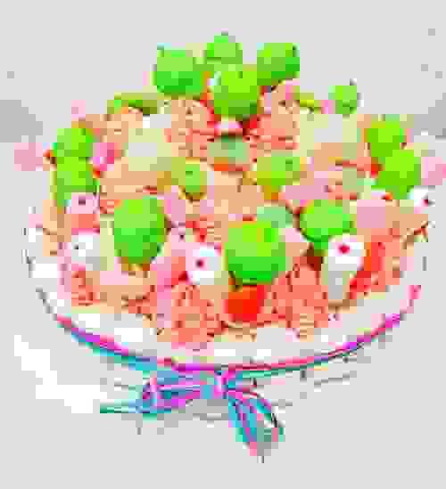 Pastel de chuches blanditas