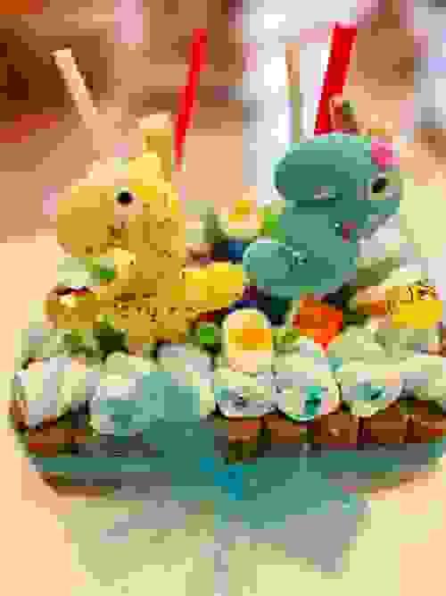 Pastel de nubes y chuches