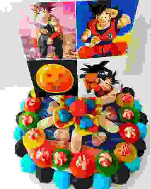 Pastel de Dragon Ball