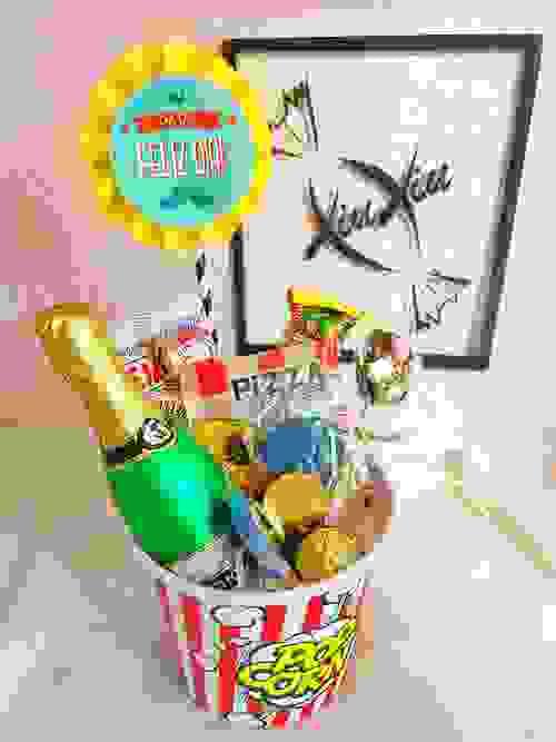Cubo de palomitas Día del Padre 