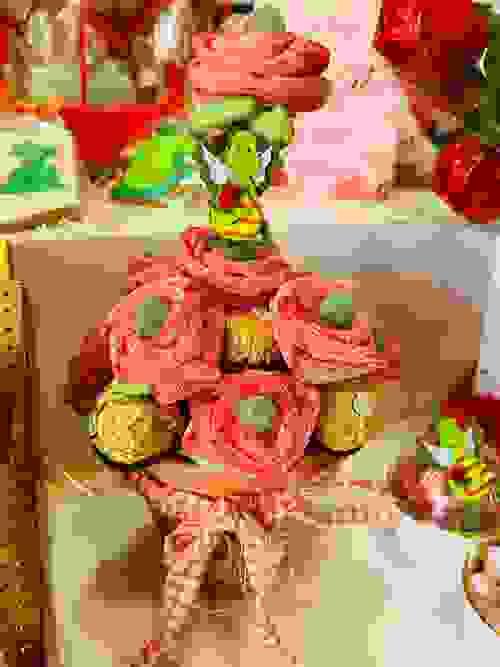 Maceta de rosas