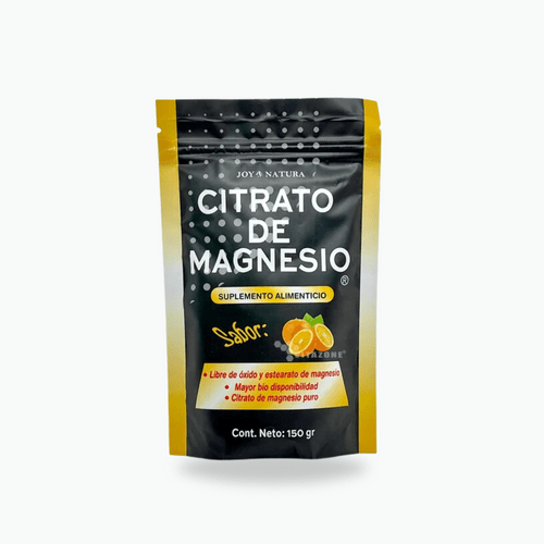 Citrato de Magnesio en polvo sabor naranja Joy Natura