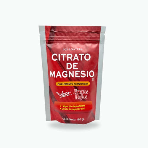 Citrato de Magnesio en polvo sabor frutos rojos Joy Natura