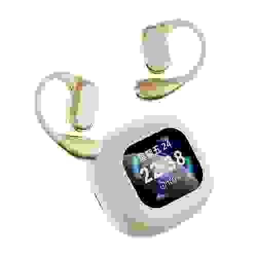 Q18 TWS Earphones with LCD Screen Ear hook Wireless Earbuds Sport Running Headphones
