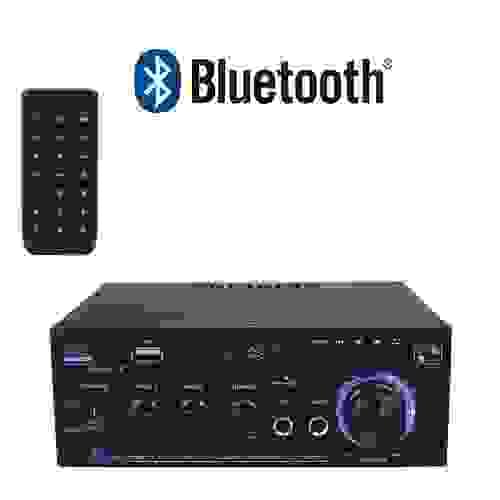 HiFi digital Bluetooth audio amplifier MP3 channel 2.0 sound power AMP stereo home car speaker