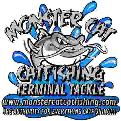 5" X 5" MONSTER CAT VINYL DECAL MODERN LOGO 