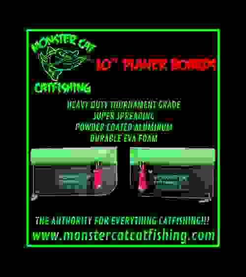 MONSTER CAT 10" TOURNAMENT GRADE PLANER BOARDS (FREE SHIPPING)