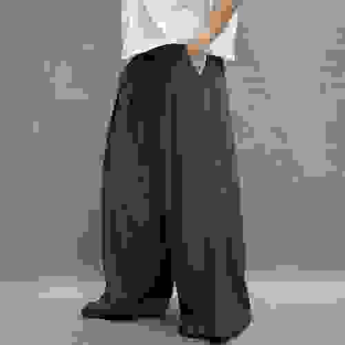 灰色闊西褲