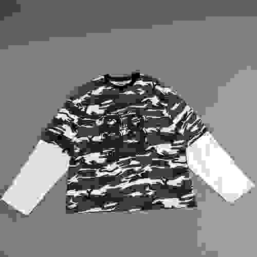 迷彩Layer Tee