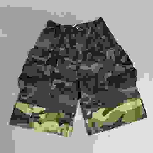 Layer迷彩Cargo Shorts
