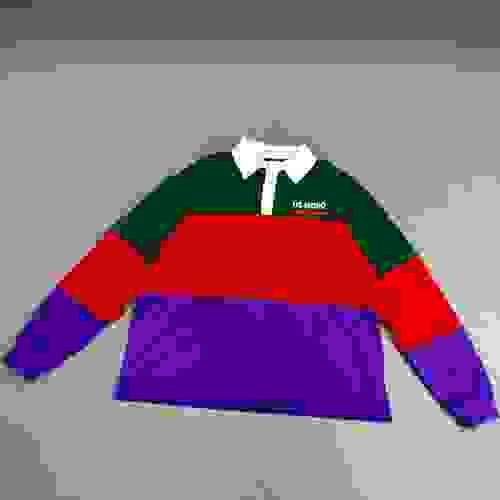 綠紅紫粗間Polo