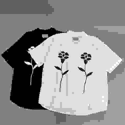 花Print Shirt 