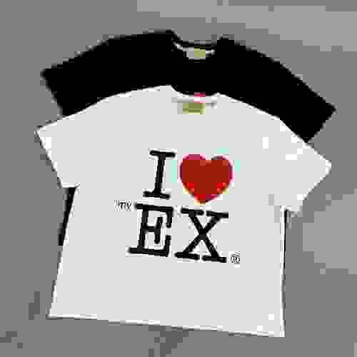 I Love My EX Crop Tee
