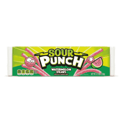 Sour Punch Straw - Watermelon