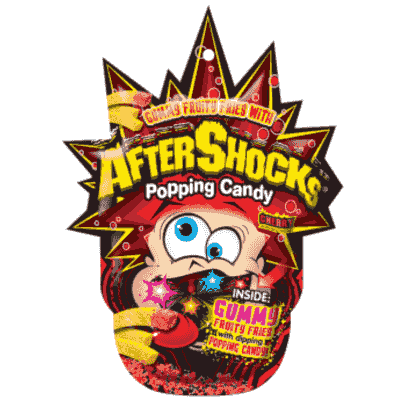 Aftershock Popping Cherry Gummy Fries