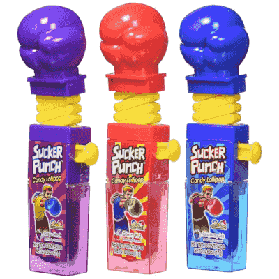 Kidsmania Sucker Punch Candy Lollipop