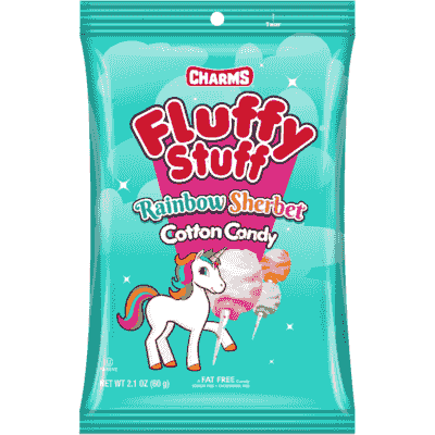 Fluffy Stuff Rainbow Sherbet Cotton Candy 