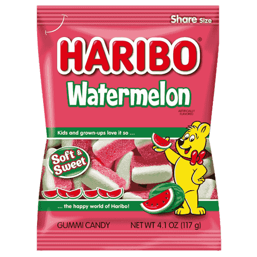 Haribo Watermelon Gummies - 4oz bag