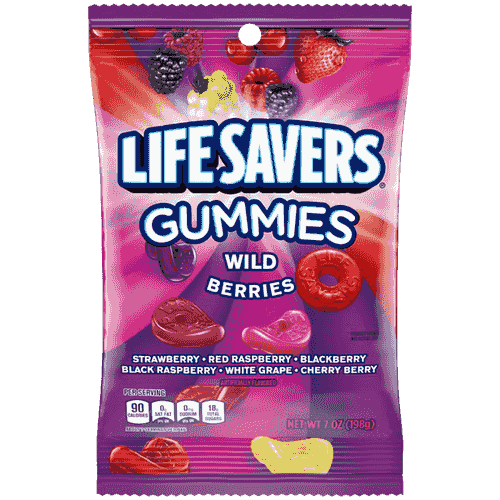 Gummi Saver Wild Berries - 7oz bag