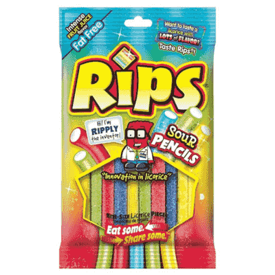 Rips Sour Pencils