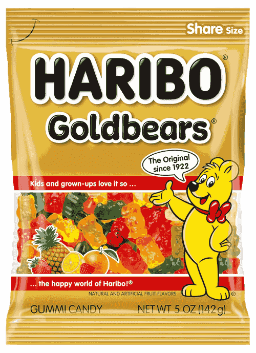 Haribo Gold Bears Gummi -- 5oz bag