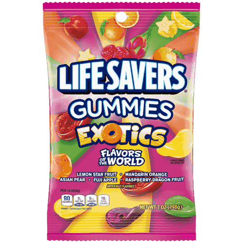 Gummi Saver Exotics - 7oz bag