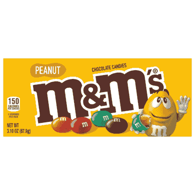 M&M Peanut Box