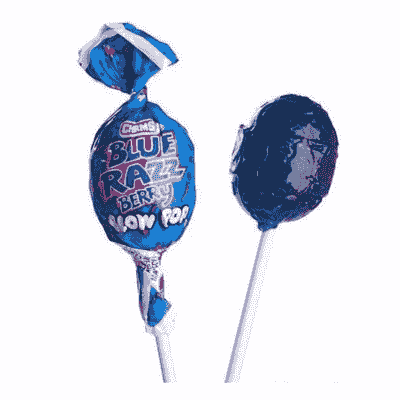 Blow Pops Blue Razzberry