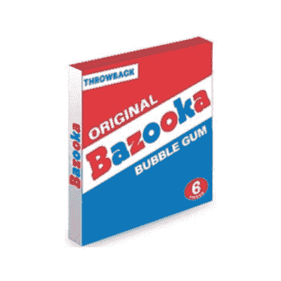 Bazooka 6 Piece Wallet Pack