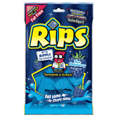 Rips Bits - NEW Blue Raspberry