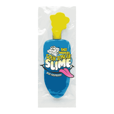 Face Twisters Sour Tongue Slime Candy Gel