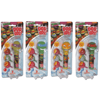 Lollipops Pop Ups - TMNT