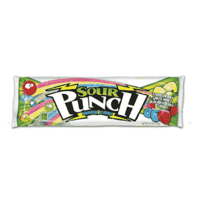 Sour Punch Straw - Rainbow