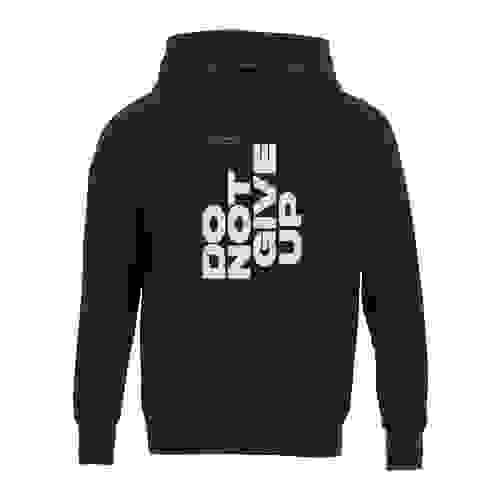 Ladies Fleece Hoody - Do Not Give Up 