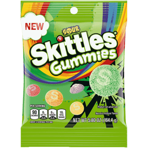 Skittles Gummies Sour - 5.8oz bag