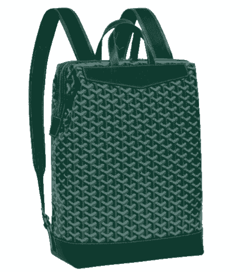Goyard Cisalpin backpack green