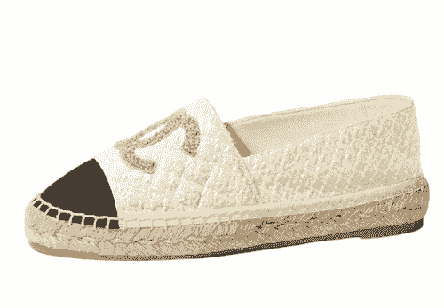 Chanel Yellow Flats
