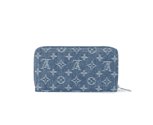 LOUIS VUITTON Long wallet denim