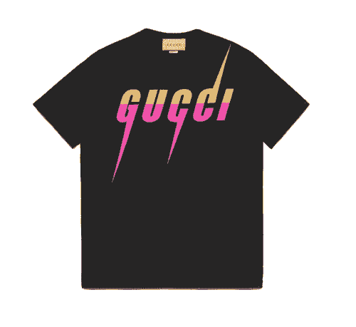 GUCCI Blade Brand-Print Cotton T-Shirt