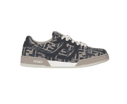 FENDI LOW black brown tissu