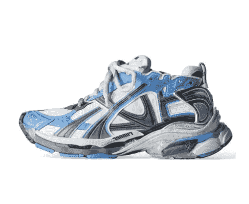 BALENCIAGA RUNNES BLUE WHITE