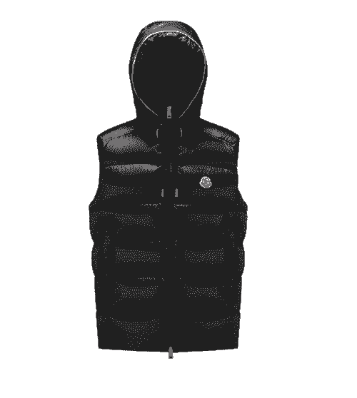 Moncler Luiro Vest short sleeve black