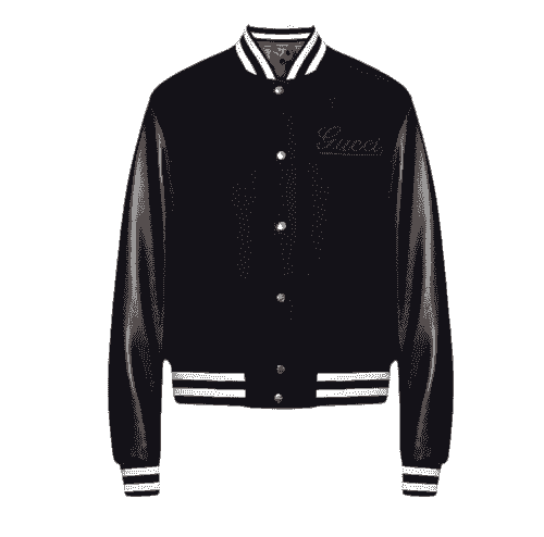 Gucci Wool Bomber Jacket | Black