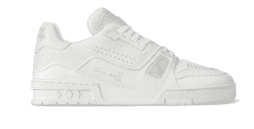 Louis Vuitton LV Trainer White Calf Leather