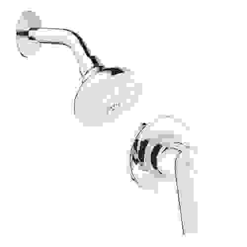 CABEZA DE DUCHA TEMPESTA 3 FUNCIONES + MEZCLADOR BAUFLOW PARA DUCHA