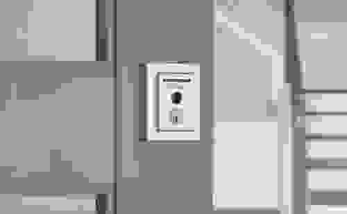 Cerrojo electrónico HALO de huella y llave con SmartKey Security™