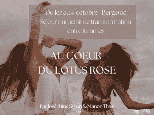 Au coeur du lotus rose à Bergerac