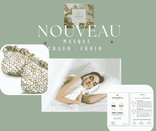 Masque yeux ultra doux chaud/froid