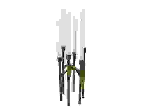 Portavelas metal 6 velas
