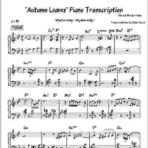 Wynton Kelly "Autumn Leaves" Piano Transcription